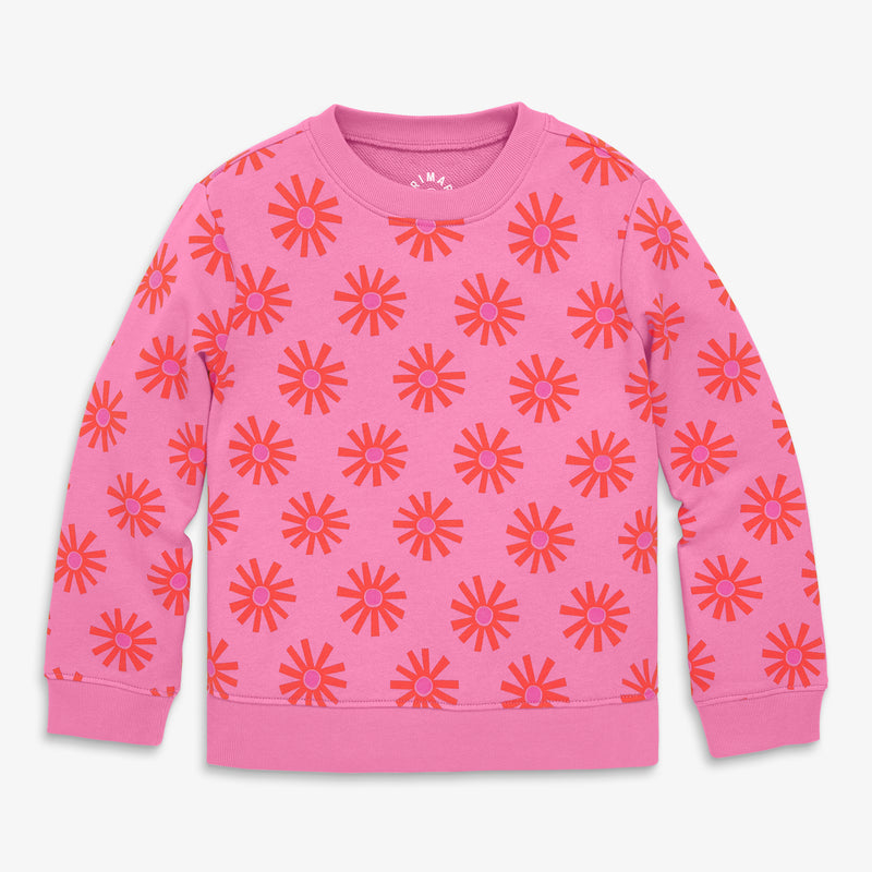 Kids sweatshirt in dandelions