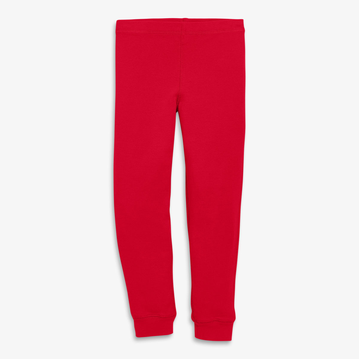 Clearance kids organic pj pant in cherry