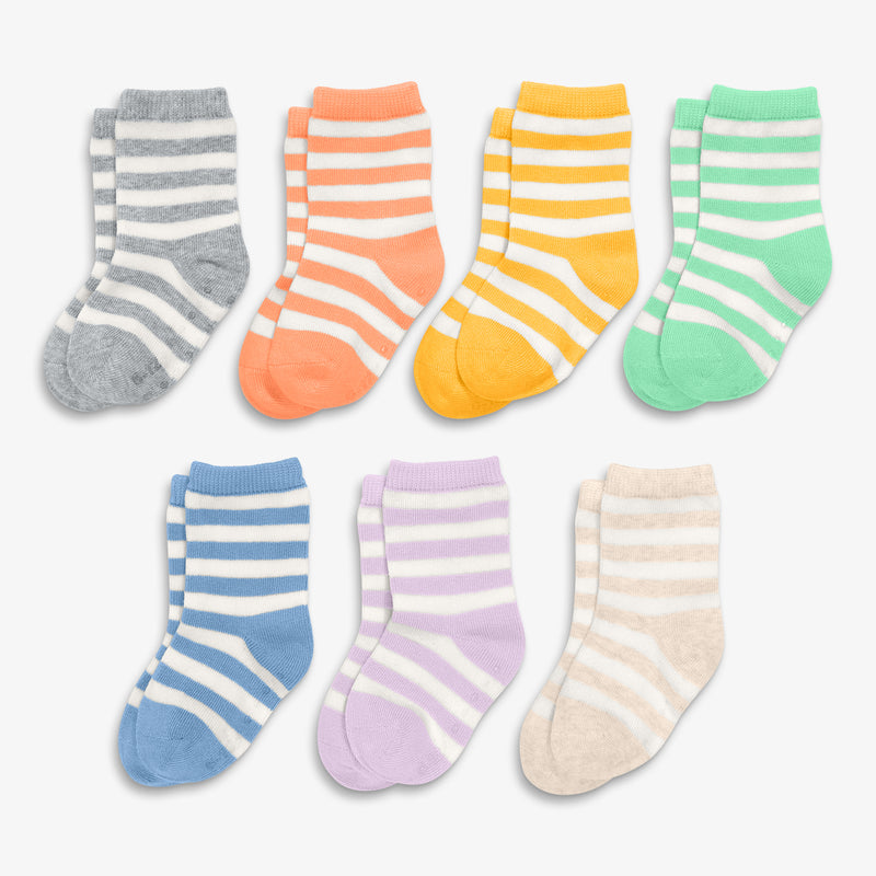 Baby stripe sock 7-pack