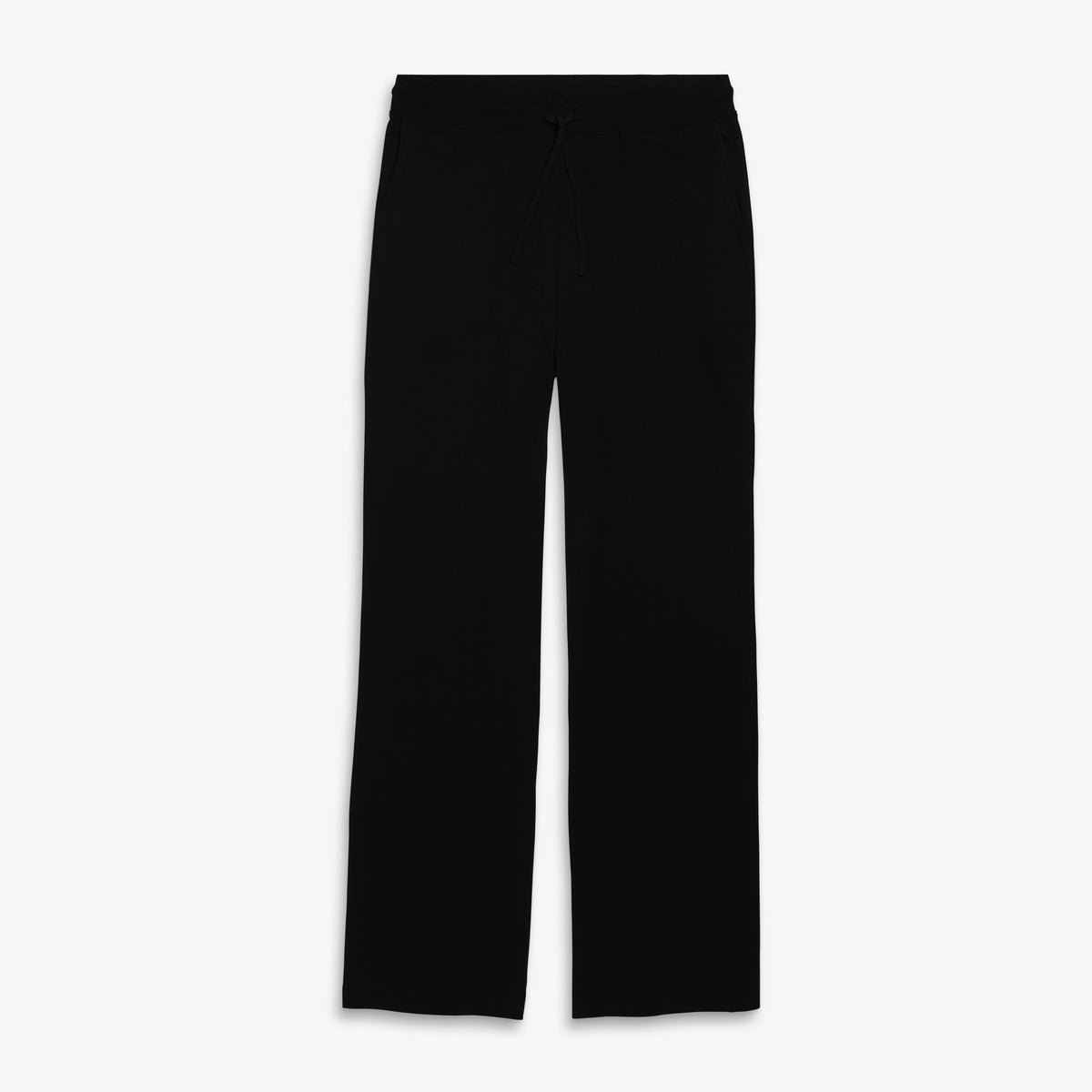 Clearance women's fit flexknit wide leg pant in black