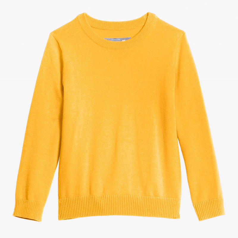 Kids crewneck sweater seasonal colors