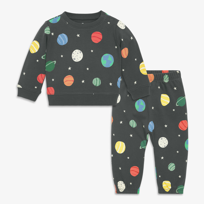 Baby sweatset in novelty