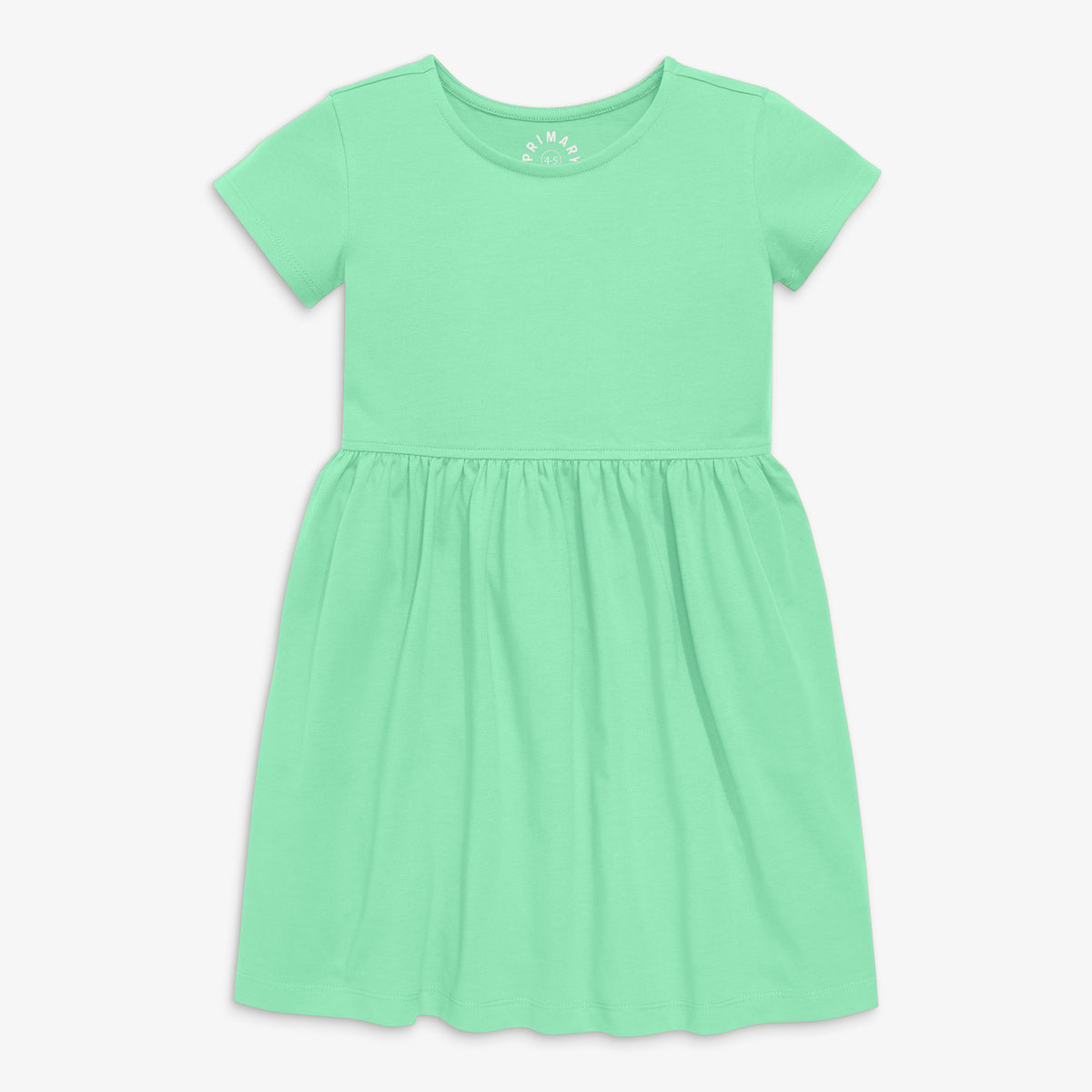 Kids perfect pocket dress in clover