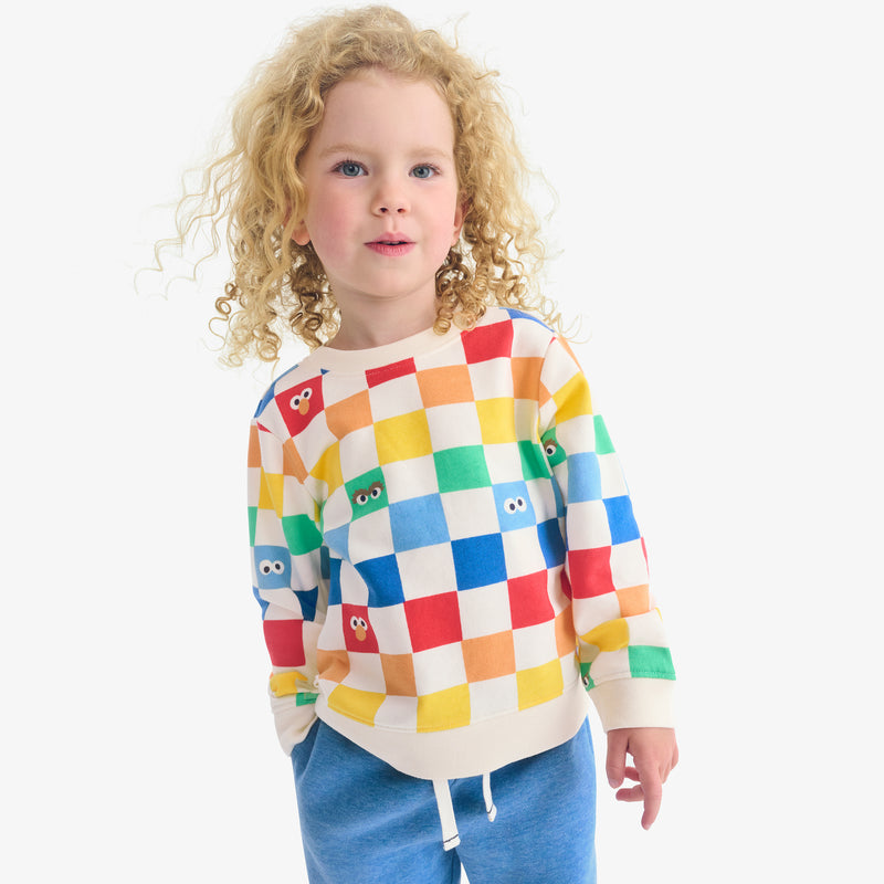 Kids Sesame Street friends sweatshirt