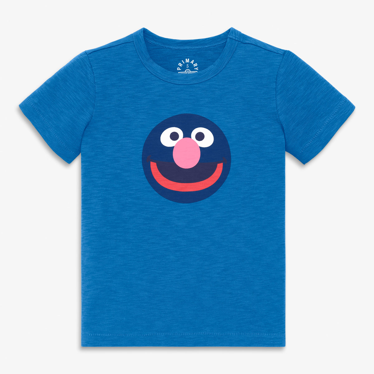 Kids Grover tee in blueberry-grover