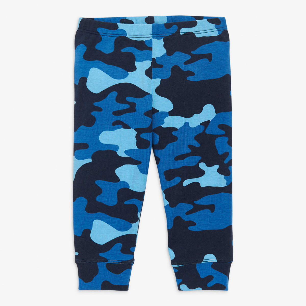 Clearance baby organic camo pant in blueberry-camo