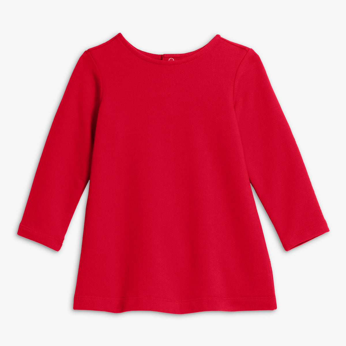 Clearance baby cozy dress in cherry