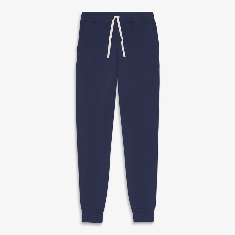 Unisex fit organic PJ pant in navy