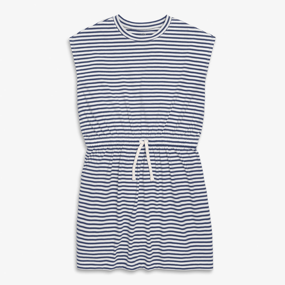 Clearance women's fit everywear dress in stripe in sunwashed-navy-white-stripe