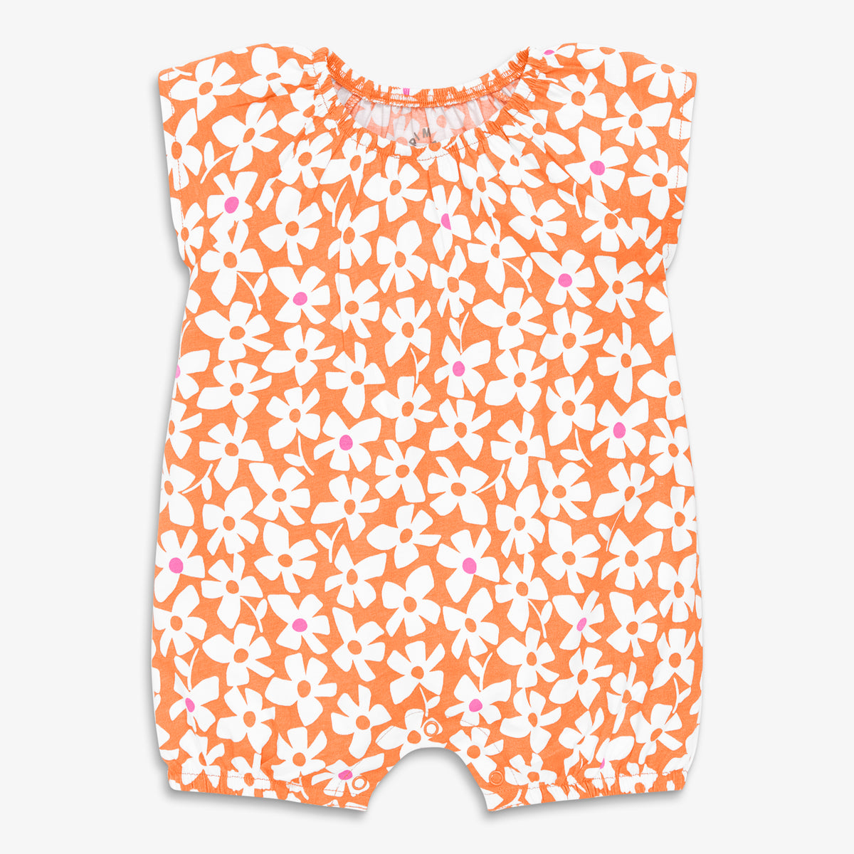 Baby flutter sleeve shortie in blooms