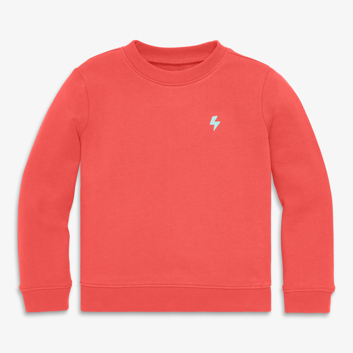 Clearance kids embroidered sweatshirt in strawberry