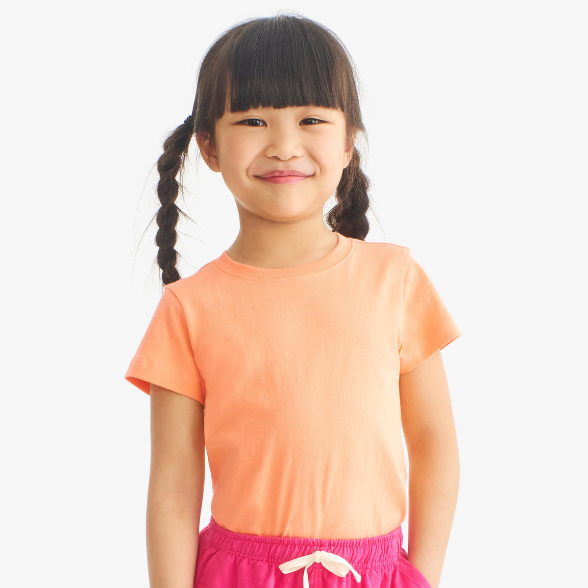 Kids short sleeve slim tee