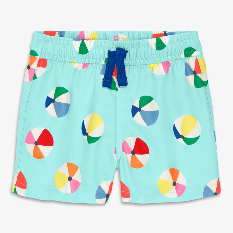 Baby swim trunk in beach balls