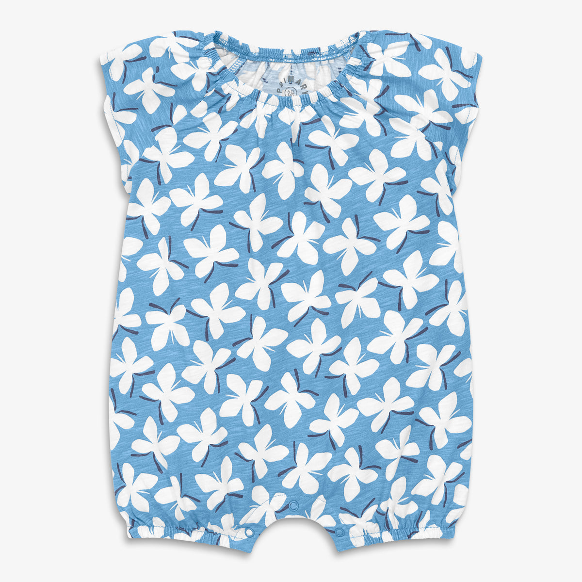 Clearance baby flutter sleeve shortie in butterflies
