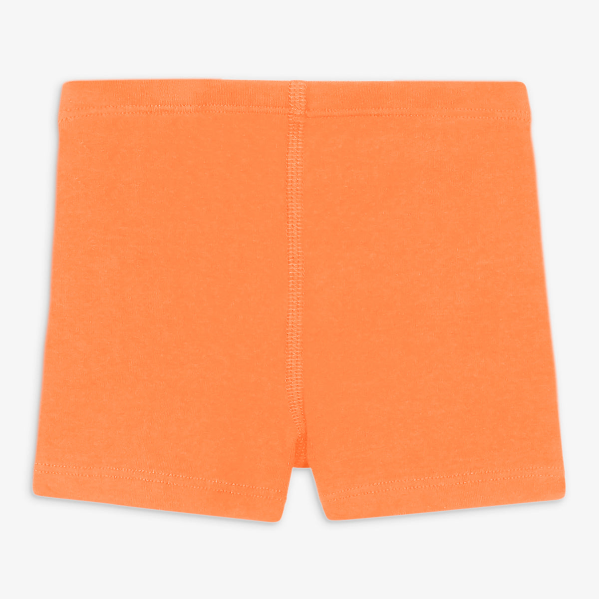 Baby bike short in cantaloupe
