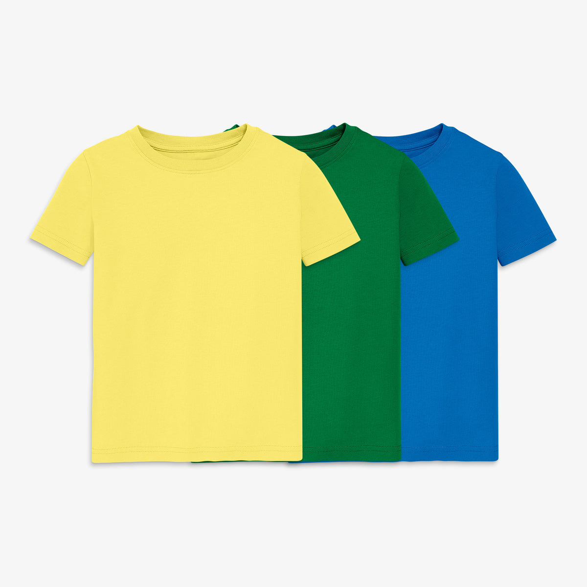 Kids classic tee 3-pack in banana-mix