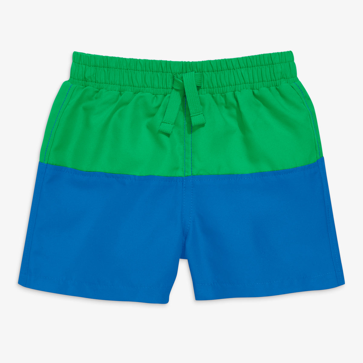 Baby swim trunk in color blocking
