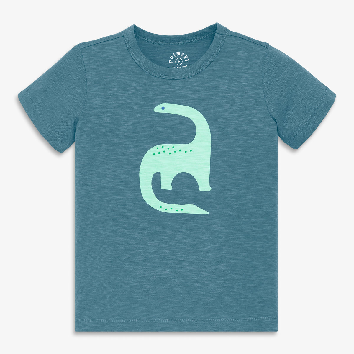 Clearance kids dino tee in slate-blue-dinosaur