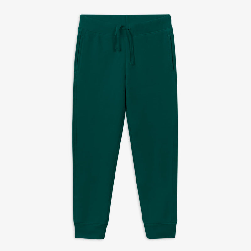 Kids jogger in winter seasonal colors in ivy