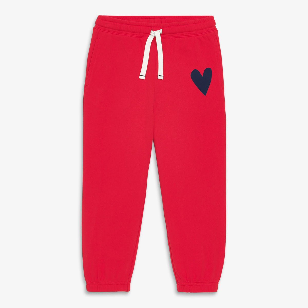 Kids heart sweatpant in lollipop-navy