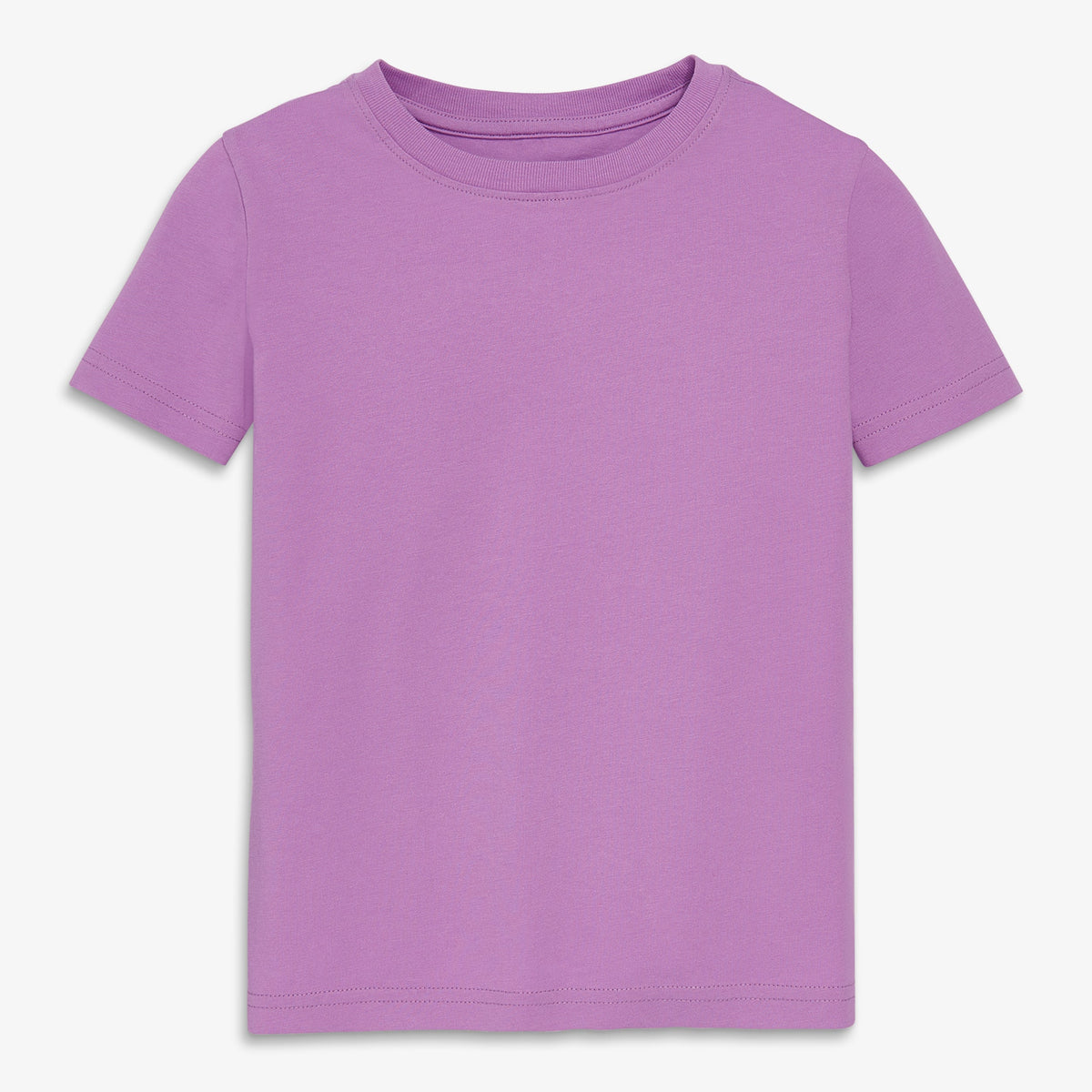 Kids short sleeve classic tee in seasonal colors in lavender