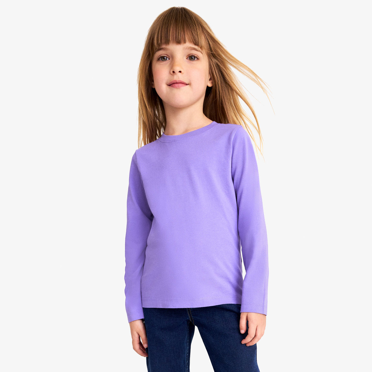 Kids long sleeve slim tee