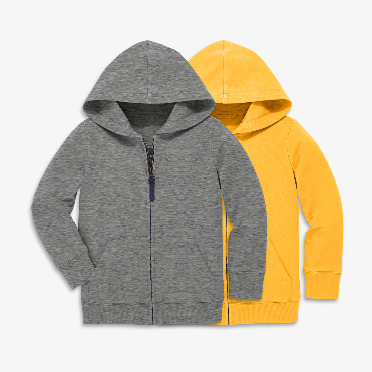 Kids zip hoodie 2-pack